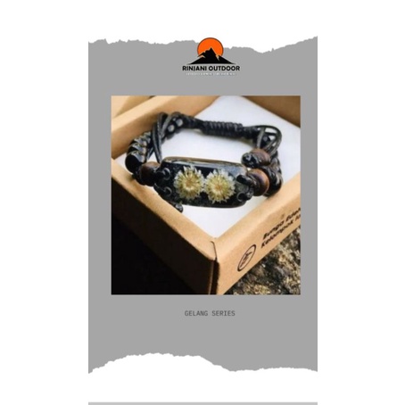 gelang resin edelweis/kerajinan resin/gelang resin