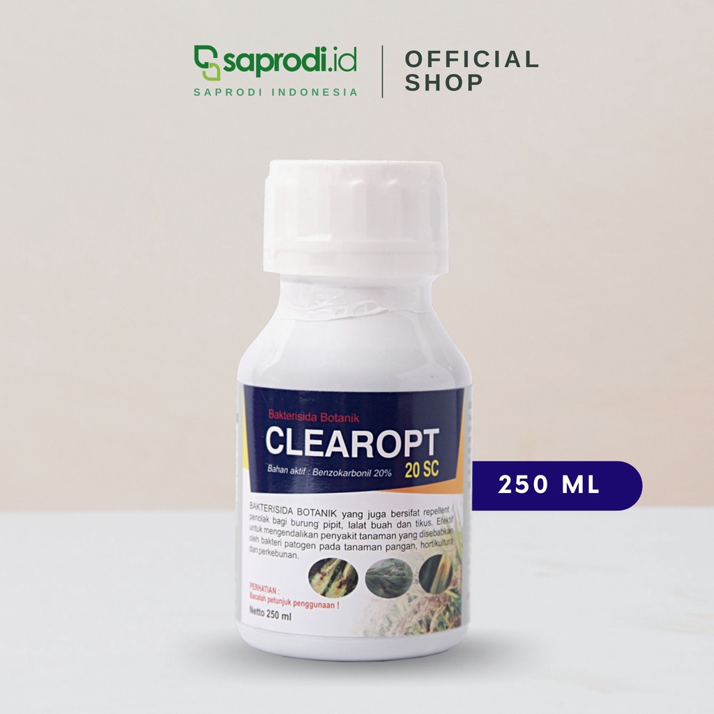CLEAROPT 20 SC Bakterisida Pestisida Botanik - 250ml