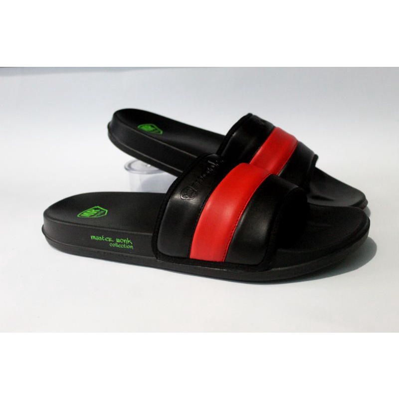 Sandal Pria Slide Slip on Sendal Anti Licin Ringan Selop Gokar masterwonk