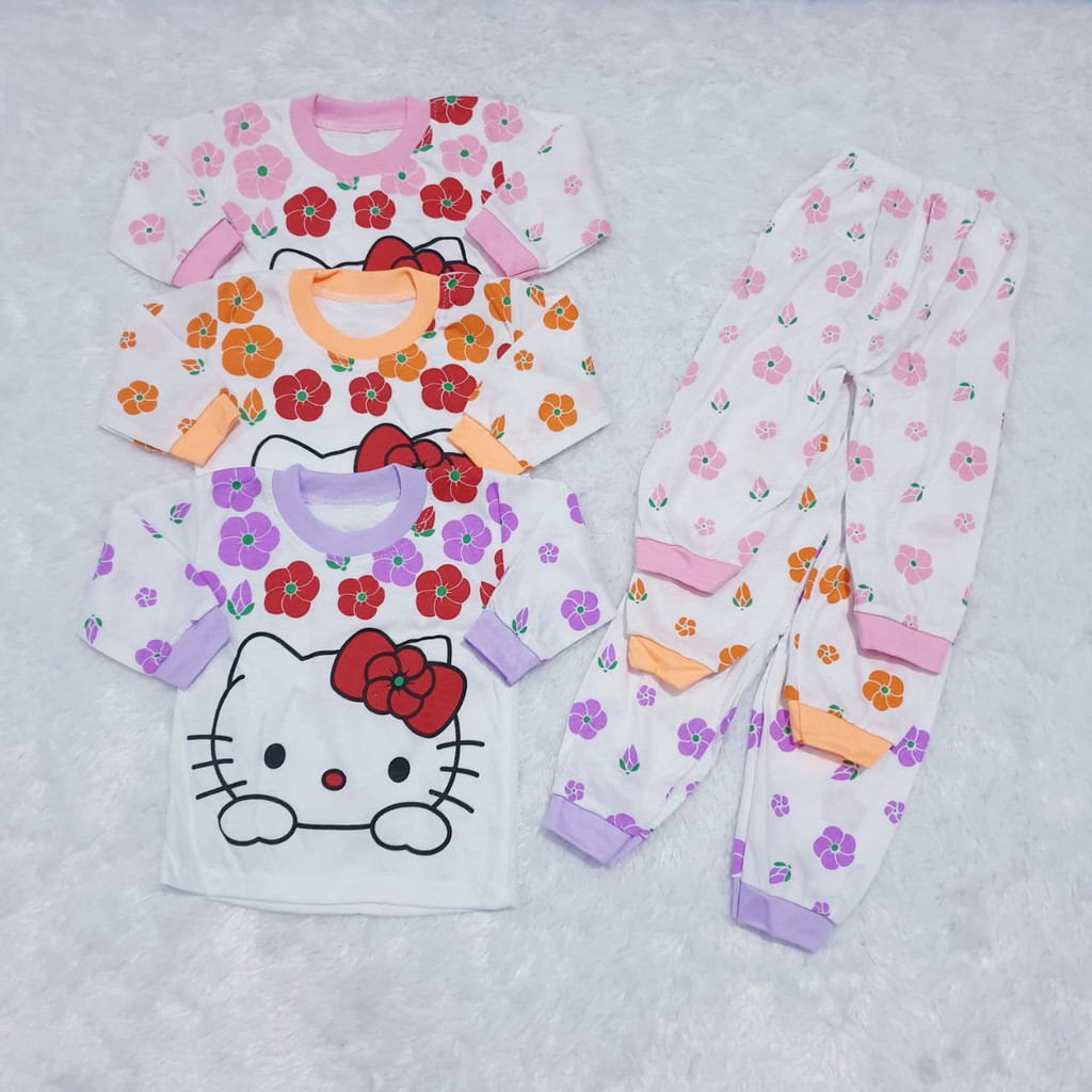 COD Bayar Piyama Hello Kitty Baby Alicia