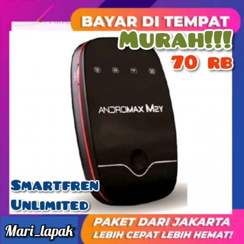 Jual Modem Mifi Andromax M2y UNLOCK Smartfren 4G Murah Indonesia|Shopee ...