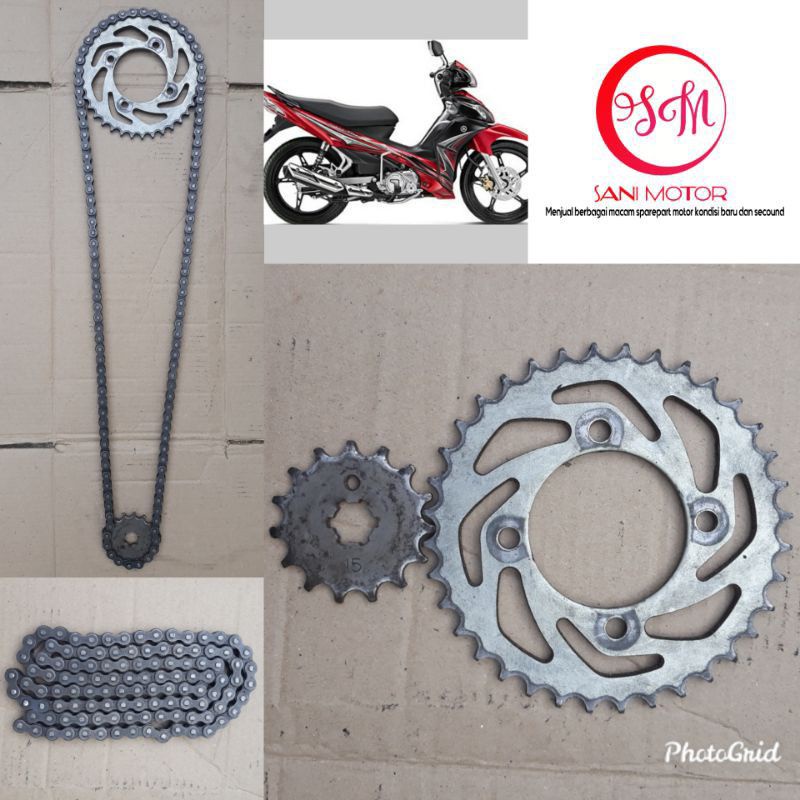 Gear Set Motor Jupiter Z Burhan/Jupiter Robot/Jupiter MX/Jupiter MX King