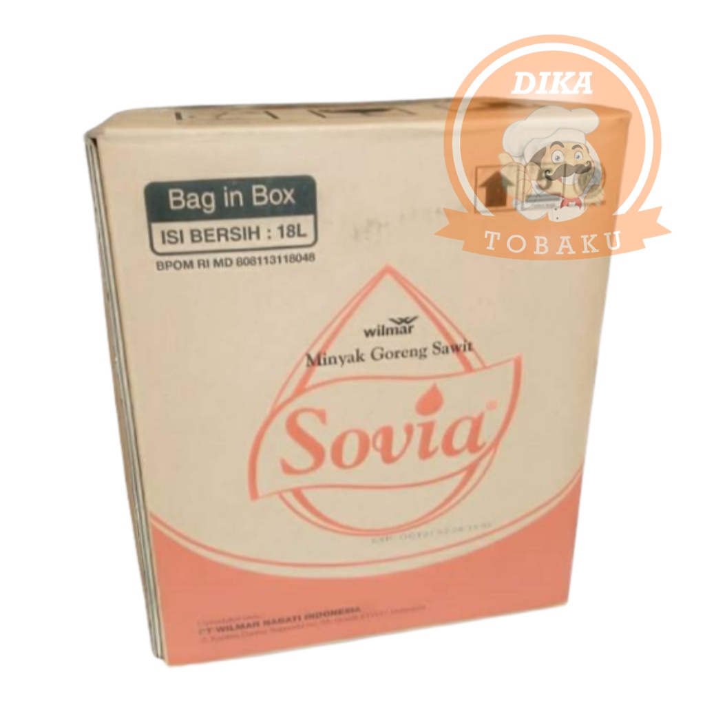 Minyak Goreng Sovia 18 Liter