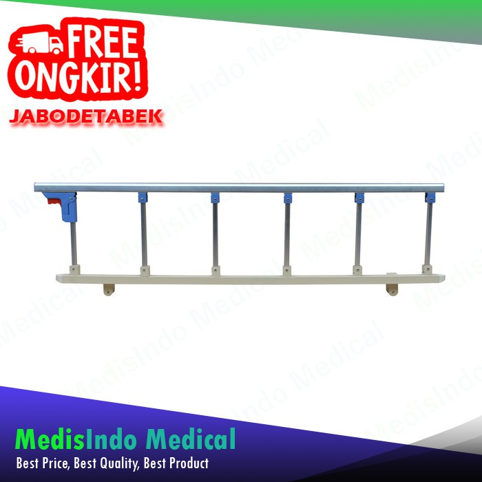 Siderail Bed Pasien | Alingan Kanan Kiri Pasien Side Rail Sepasang