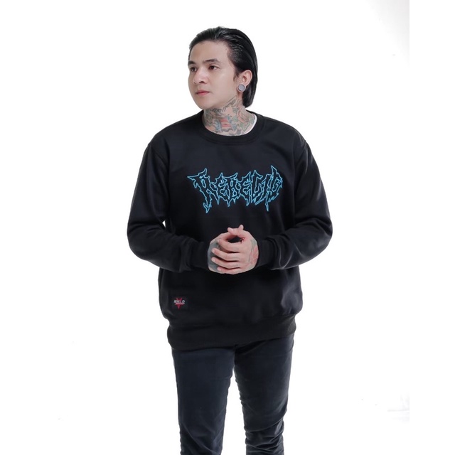 Crewneck Rebel Id Crewneck Bordir Crewneck Roots Sweater Rebel Id Jaket Rebel Id