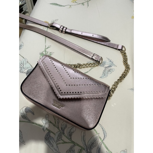 victoria's secret sling bag rose gold