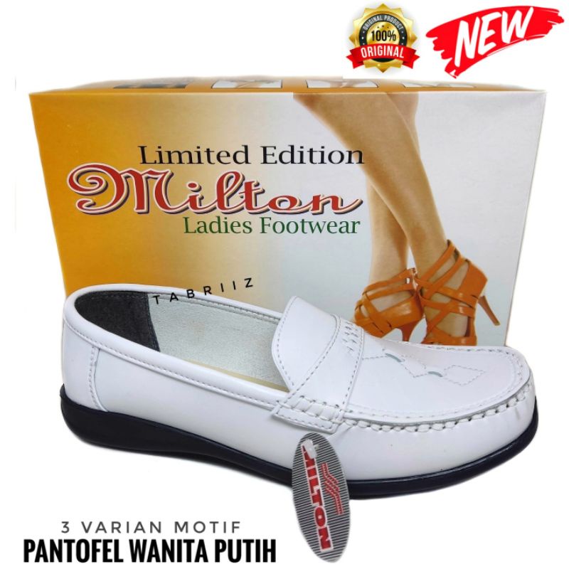 Sepatu Pantofel Wanita Milton Sepatu Kerja Wanita - Original
