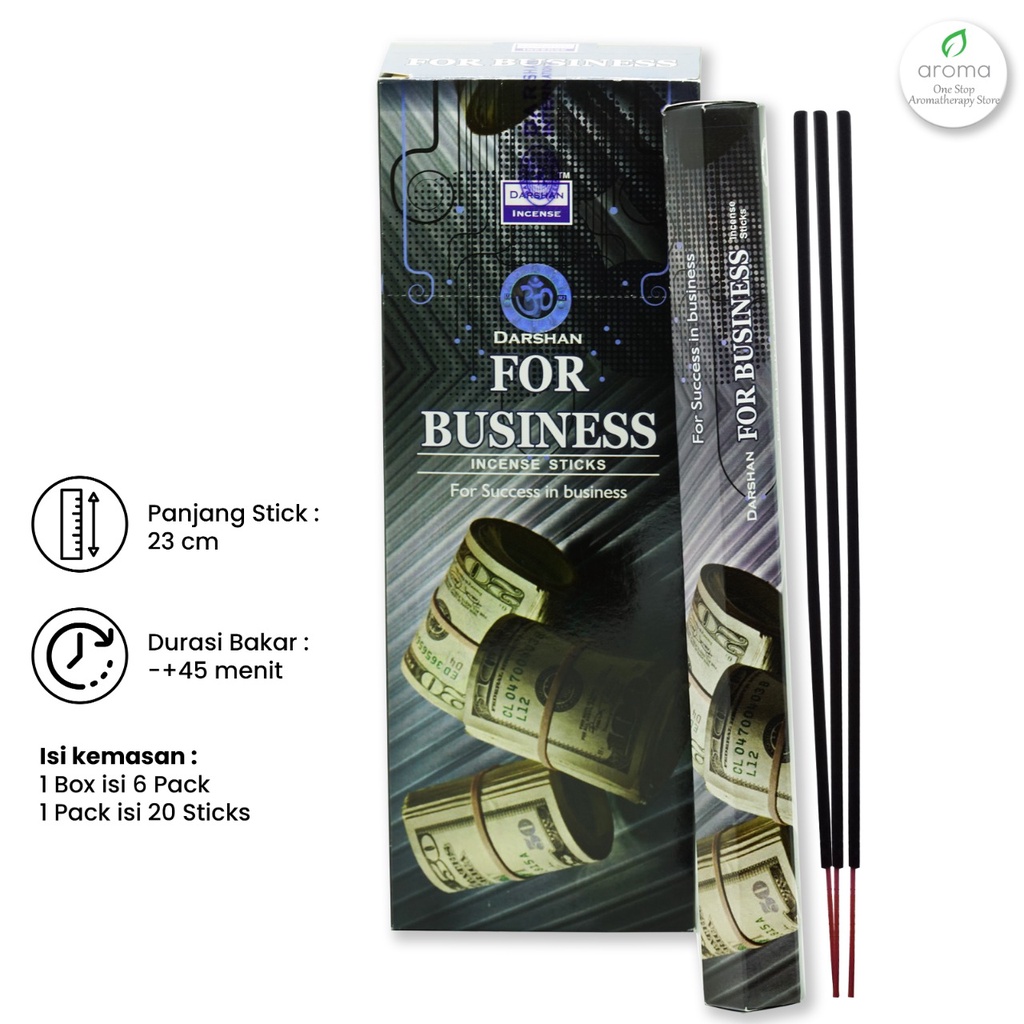 Dupa India Aromaterapi Hexa - Darshan For Business