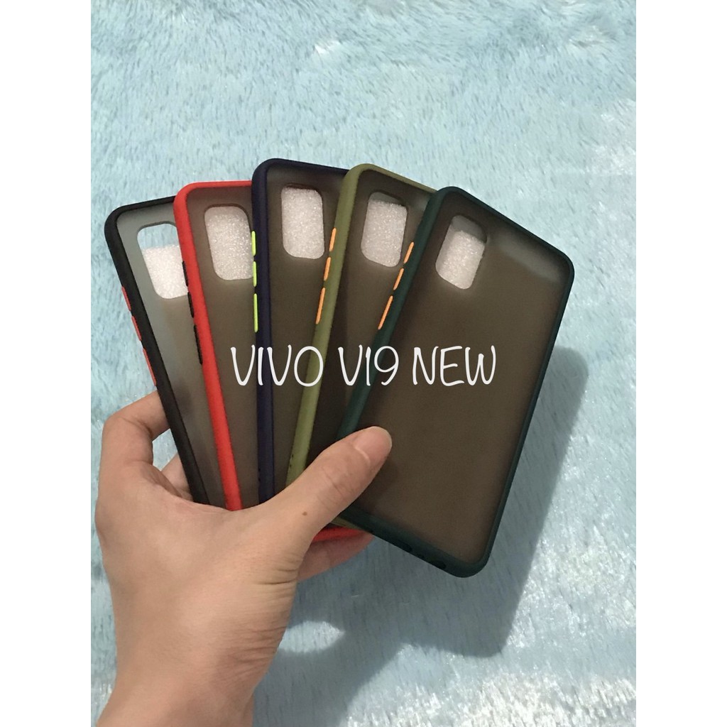 CASE VIVO V19 PREMIUM HAYBRID DOVE CASE ANTI PECAH
