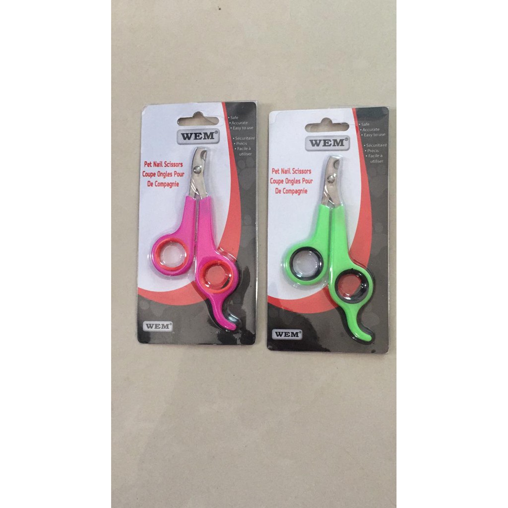 WEM Pet Nail Clipper Gunting Kuku Anjing Kucing Kelinci Size Small