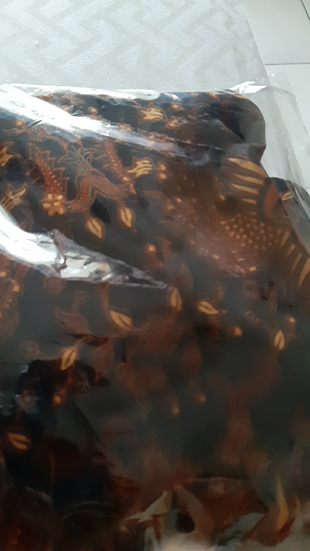 Kemeja Batik Prabu Bahan Katun Baturaden Reguler Fit A482