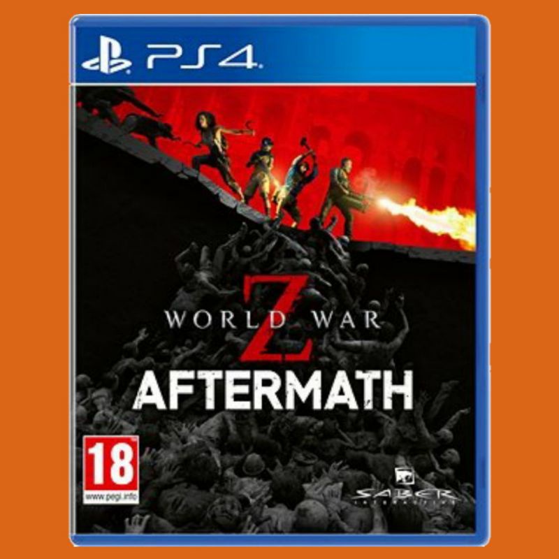 Kaset World War Z Aftermath PS4 Worldwar Z After Math Playstation PS 4 5 CD BD Game WW Z Aftermath match aftermatch Wwz