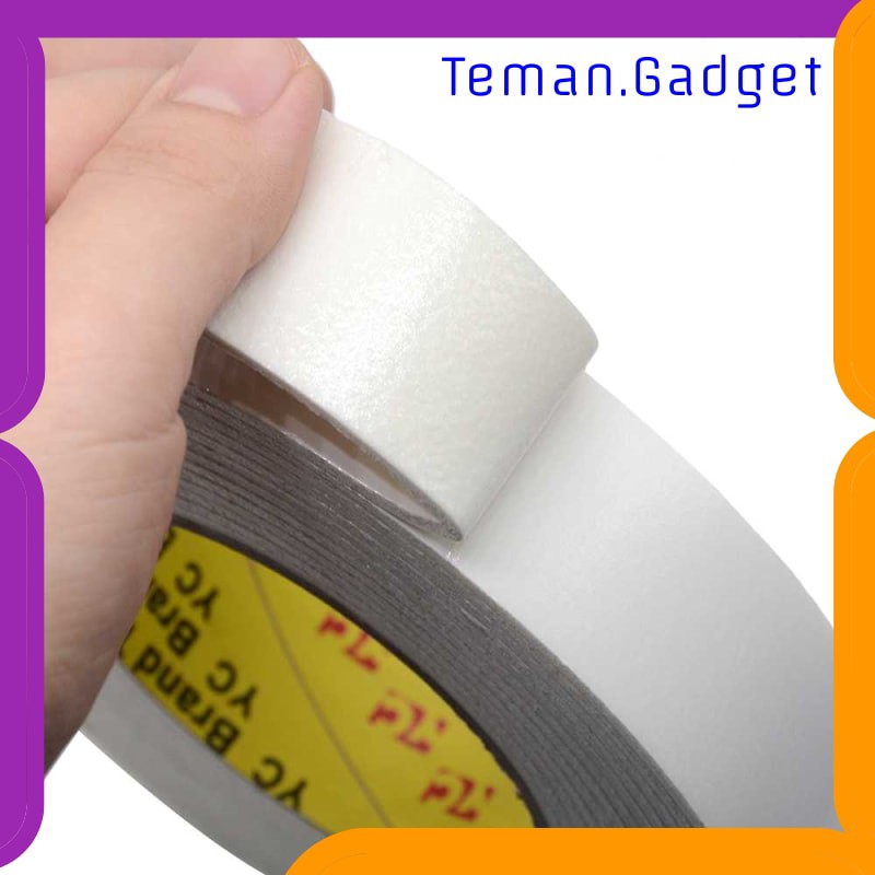 TG-DE429 YC PEREKAT DOUBLE TAPE ACRYLIC ADHESIVE NO TRACE STICKER J4703