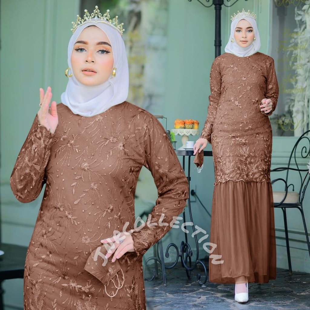 GAMIS TERBARU GAMIS REMAJA AALIYAH DRESS KONDANGAN M L XL XXL GAMIS KONDANGAN SERAGAM BRUKAT TILE BAJU KONDANGAN WANITA GAMIS LEBARAN