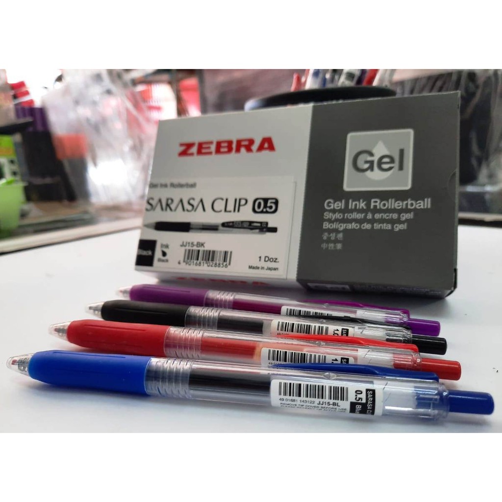 

Ballpoint Gel SARASA ZEBREA CLIP 0.5 0.7 1.0 Pulpen Gel Bolpoin Bolpen