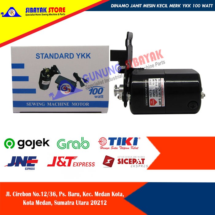 Dinamo - Dinamu Mesin Jahit Merk YKK ARJ 100 Watt -Dynamo Ykk 100 Watt