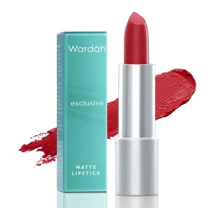 Wardah Exclusive Matte Lipstick 3.5gr / Lipstick Matte Wardah