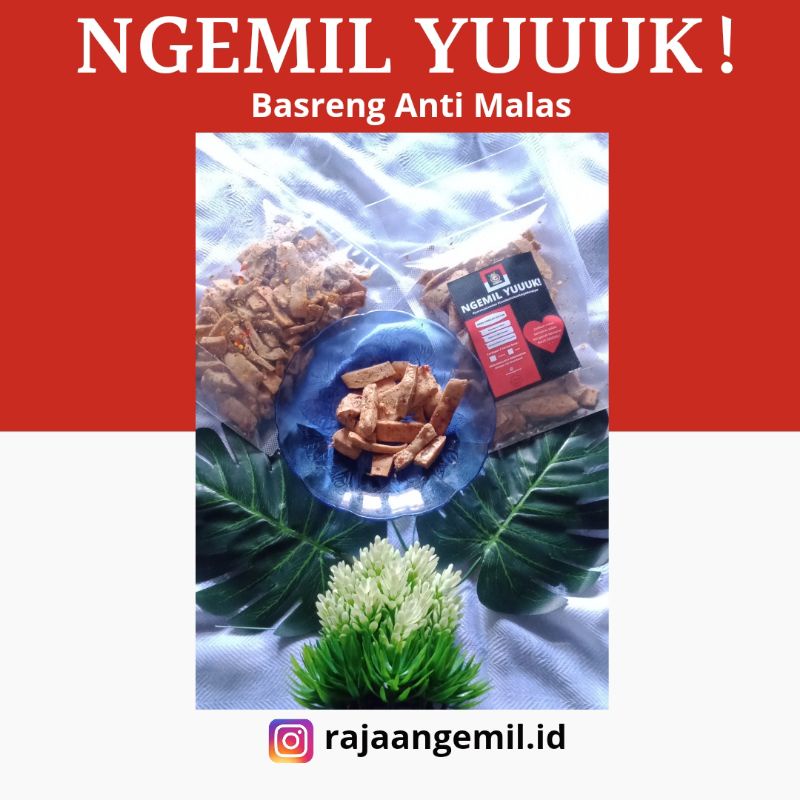 

BASRENG VIRAL PEDAS BUY 1 GET 2 Cemilan Sultan RAJA NGEMIL 300gr