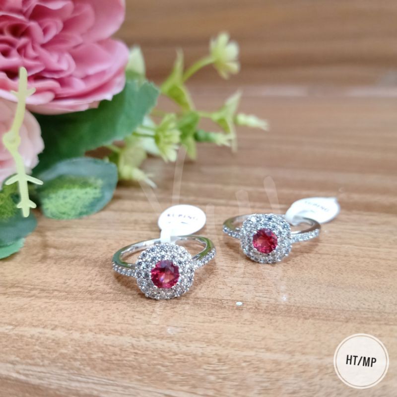 Cincin Xuping Silver mata merah C03019