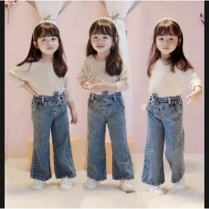 Mykayla Kulot Jeans Mikayla / Kulot Anak Kulot Bayi Kulot Jeans Kulot Jeans Anak Kulot Jeans Bayi Ku