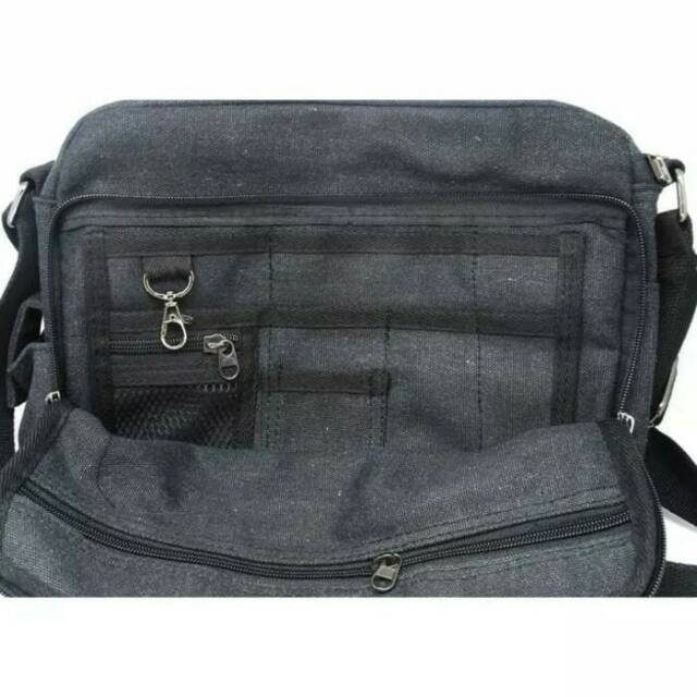 Tas Selempang Pria Kanvas Bodypack