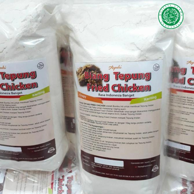 

TERMURAH Biang Tepung Fried Chicken 1kg Premium Rasa Indonesia Kode 1187