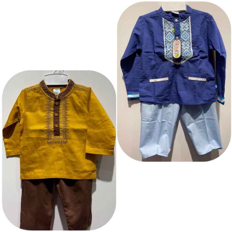 baju muslim anak balita laki² merk pipiniko barang original matahari dept.store
