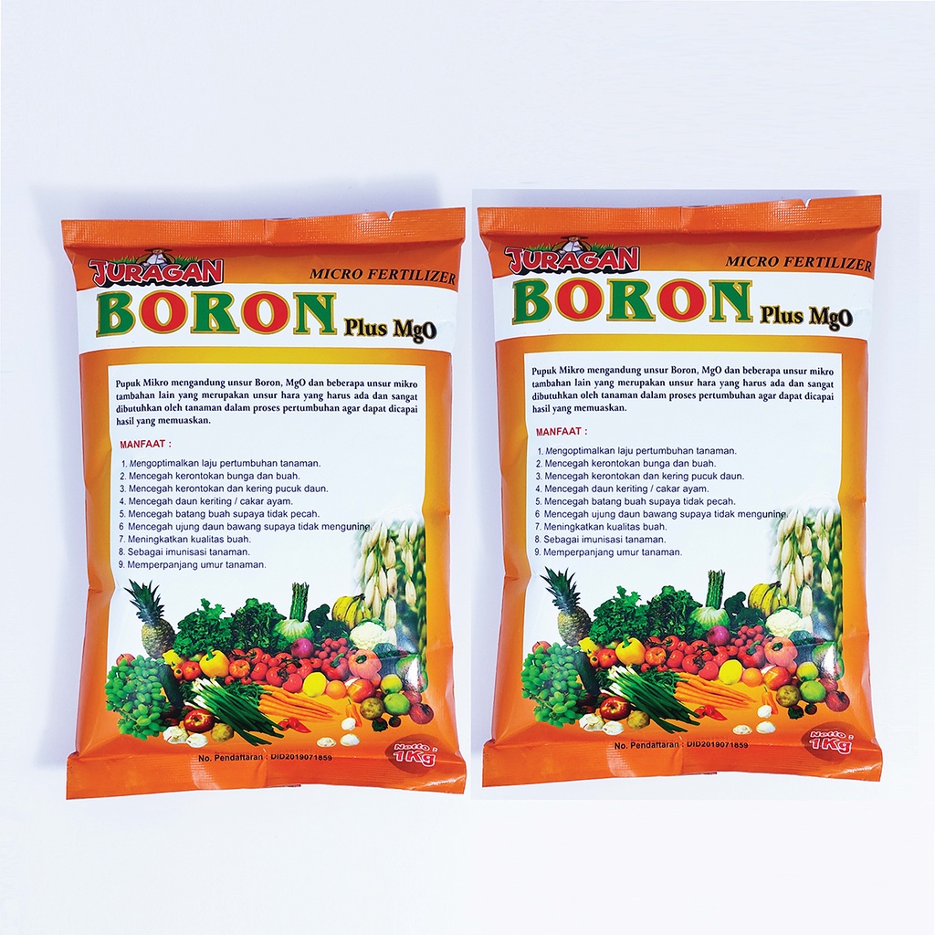 Pupuk TERBAIK Boron Plus Mgo Juragan Micro Fertilizer Untuk semua Tanaman