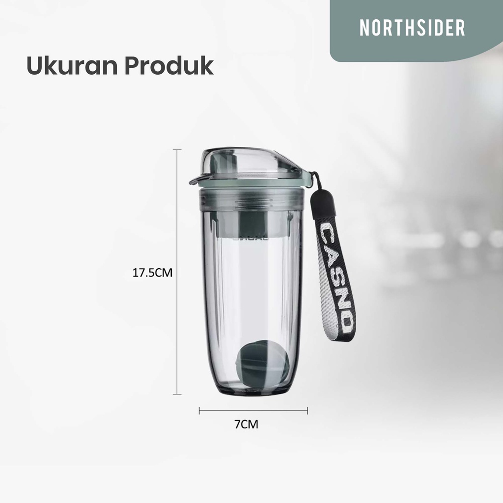 FITNESS SHAKER BOTTLE 400ML | TUMBLER BOTOL MINUM OLAHRAGA