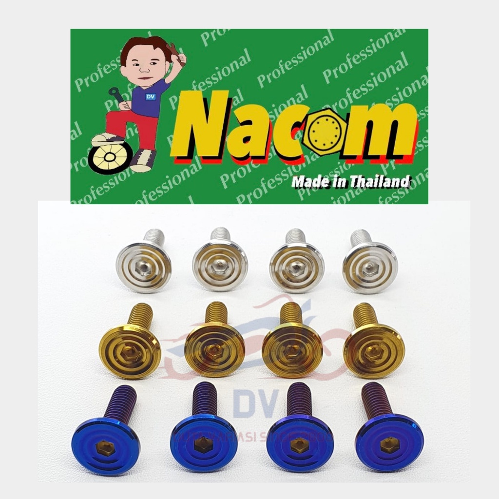 NACOM DV Baut  Model  Line Rata  Drat 10*1,5 cm (M6*15)