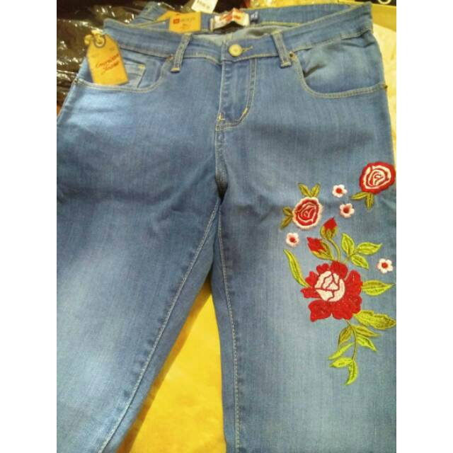  Celana  Jeans  Wanita Skinny Merk American Jeans  Original 