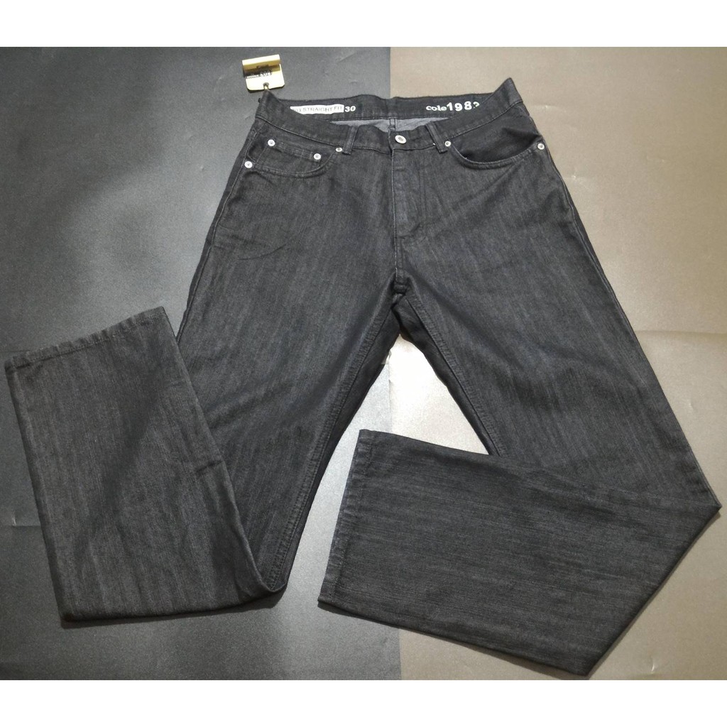  Celana  Jeans  Panjang COLE 803 Hitam  Saku Polos  ORIGINAL 