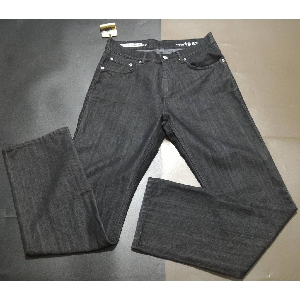  Celana  Jeans Panjang  COLE 803 Hitam  Saku Polos  ORIGINAL 