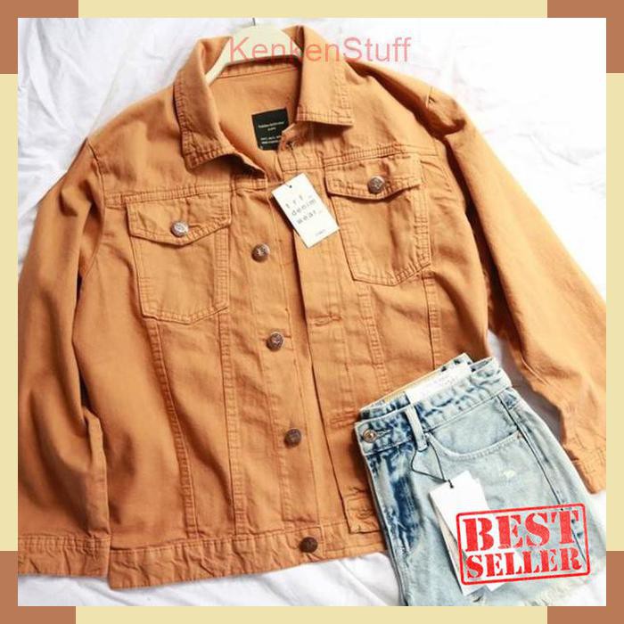 OVERSIZE JAKET MUSTARD / KUNING