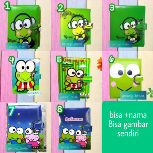 

Binder keroppi keropi ukuran A5 B5