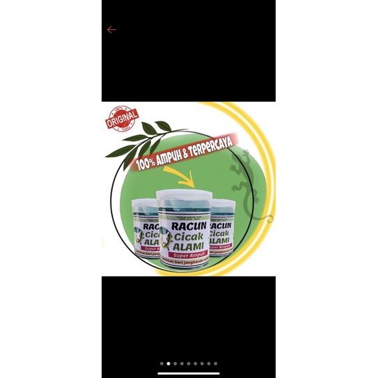 Racun cicak super ampuh