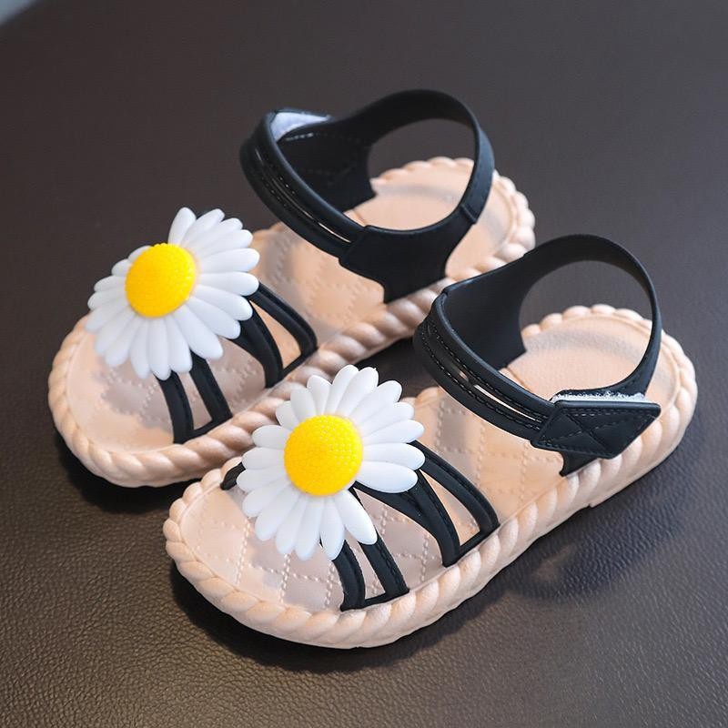 LittleAaron PLUMMY FLOWER 618 Sandal Anak Perempuan Bahan Karet Model Lucu 2-8 Tahun Import Sport Termurah Sendal Bayi Anak Cewek Cowok