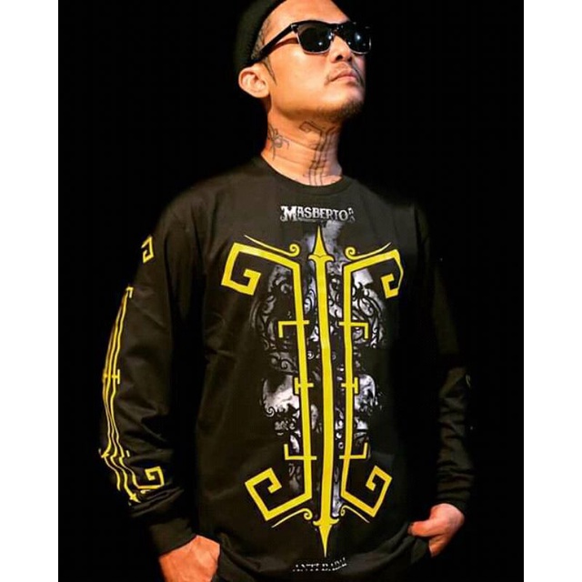 Longsleeve Kaos Masberto Anti Badai
