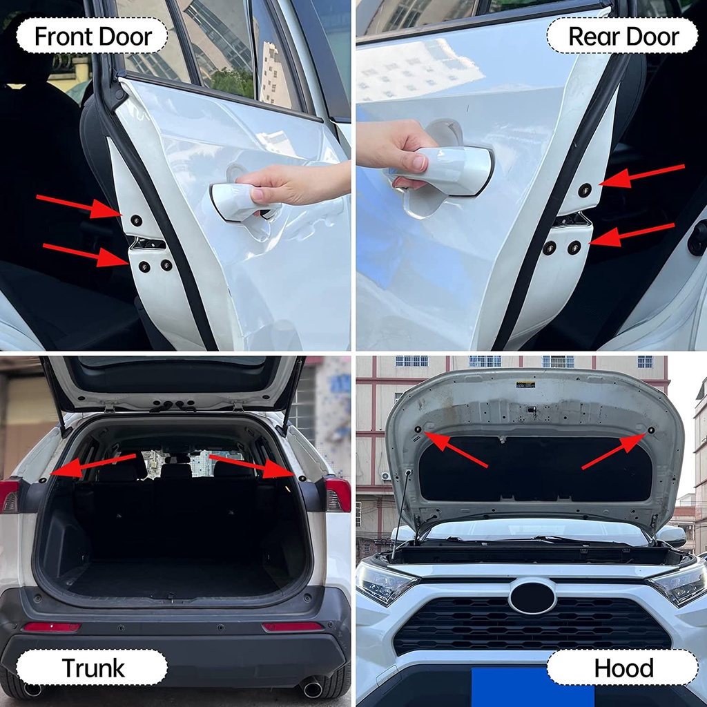 Car Door Shock Absorber Gasket Peredam Suara Pintu Mobil Hood Mobil