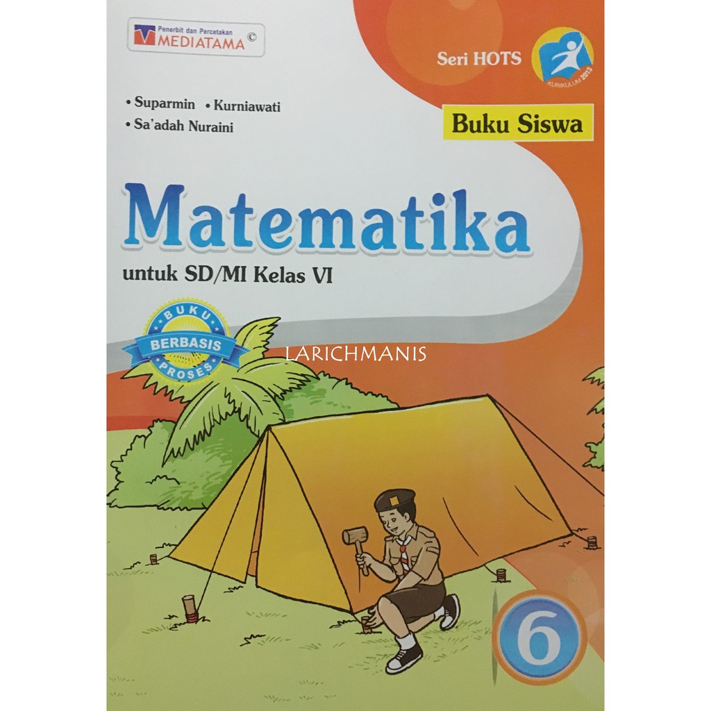 Buku Matematika Kelas 6 Mediatama Shopee Indonesia