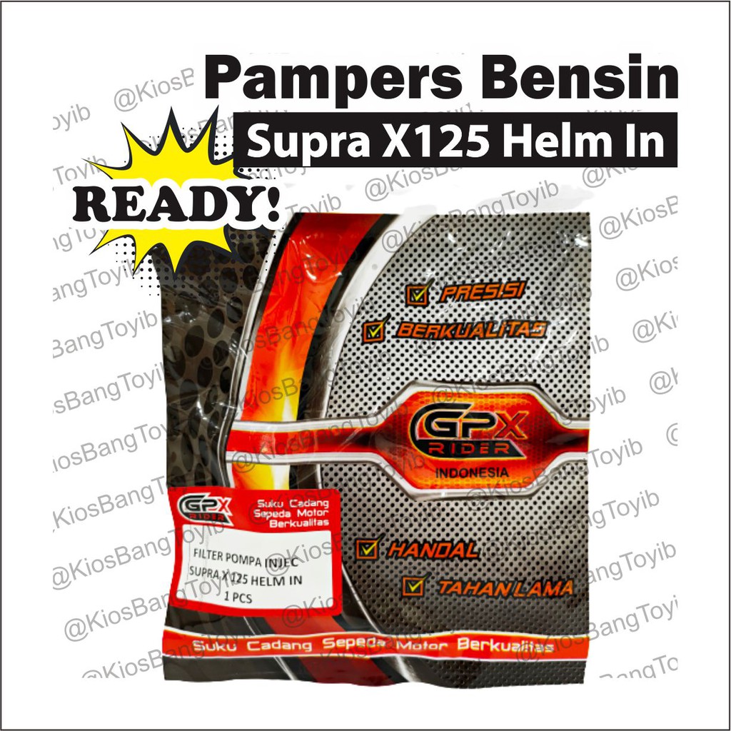 Filter Pampers Saringan Bensin Injeksi Supra X125 Helm In / Filter Pompa Injek Supra X125 &quot;GPX RIDER