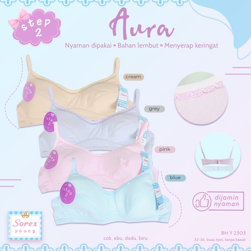 Underwear bra miniset step 2 Y 2303 / Pakaian dalam wanita by sorex