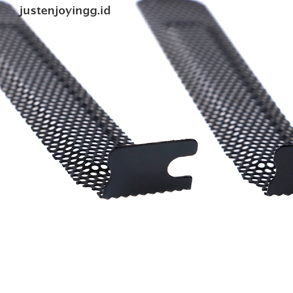 // justenjoyingg.id // 10Pcs New black PCI slot cover dust filter blanking plate hard steel ~