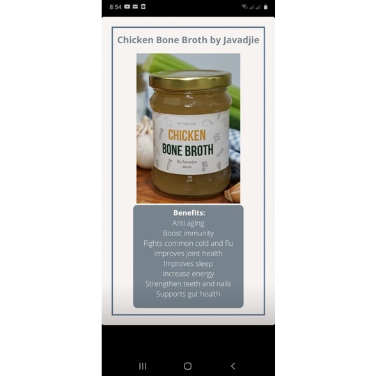 

Bone Broth Javadjie