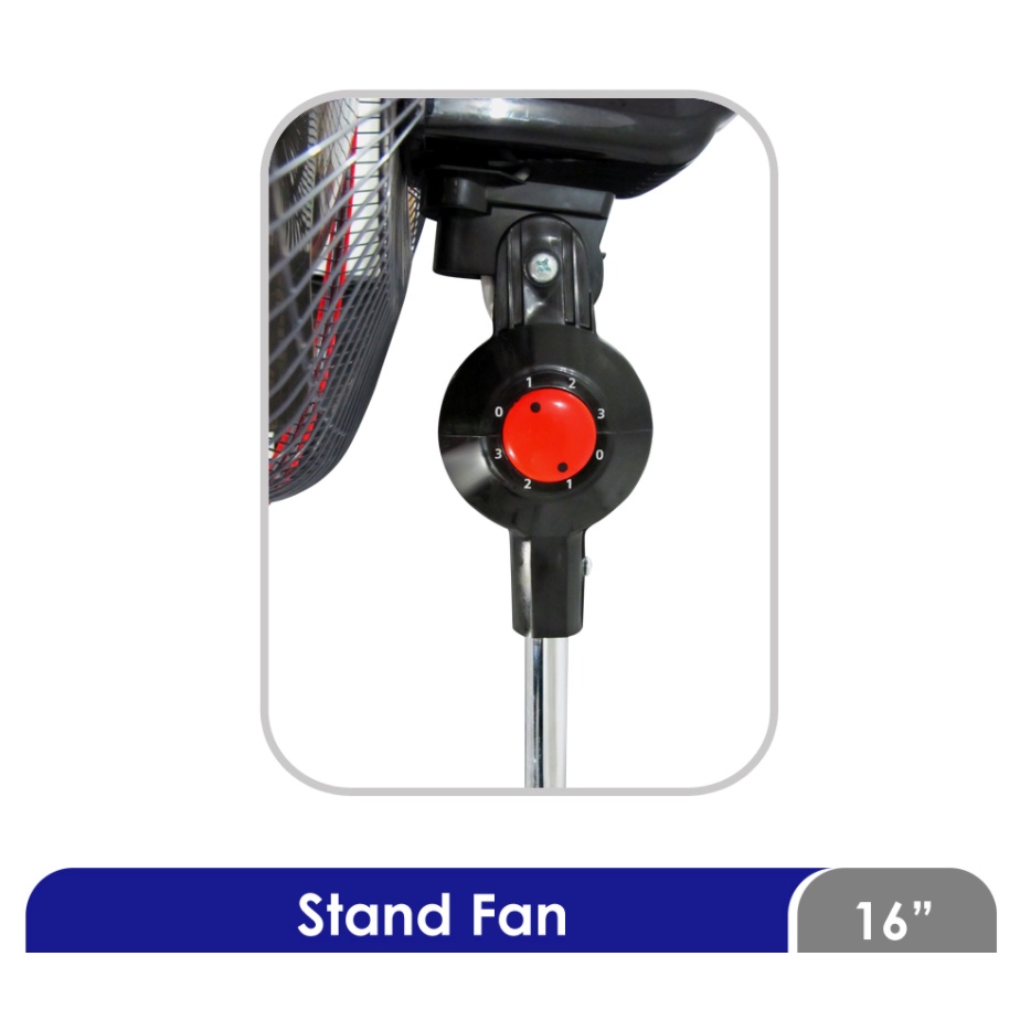 Kipas Angin Berdiri Stand Fan Kaki Silang Cosmos 16 Inch 16-XDC / 16 XDC / 16XDC