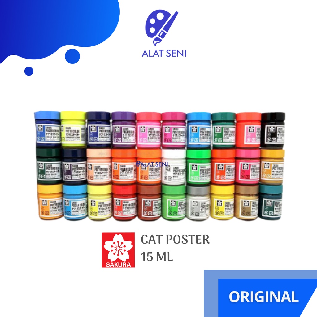 

Cat Poster Sakura 15ml / Sakura poster colour part2