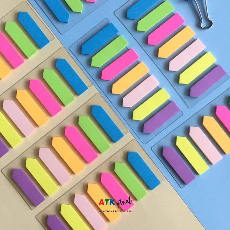 

ATK-POINT | T&J sticky notes paper flags 25 sheets / color pembatas buku warna pastel