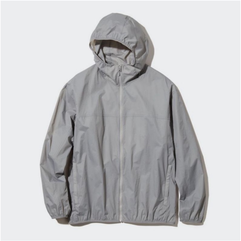 Uniqlo Jaket Parka UV Protection Pria