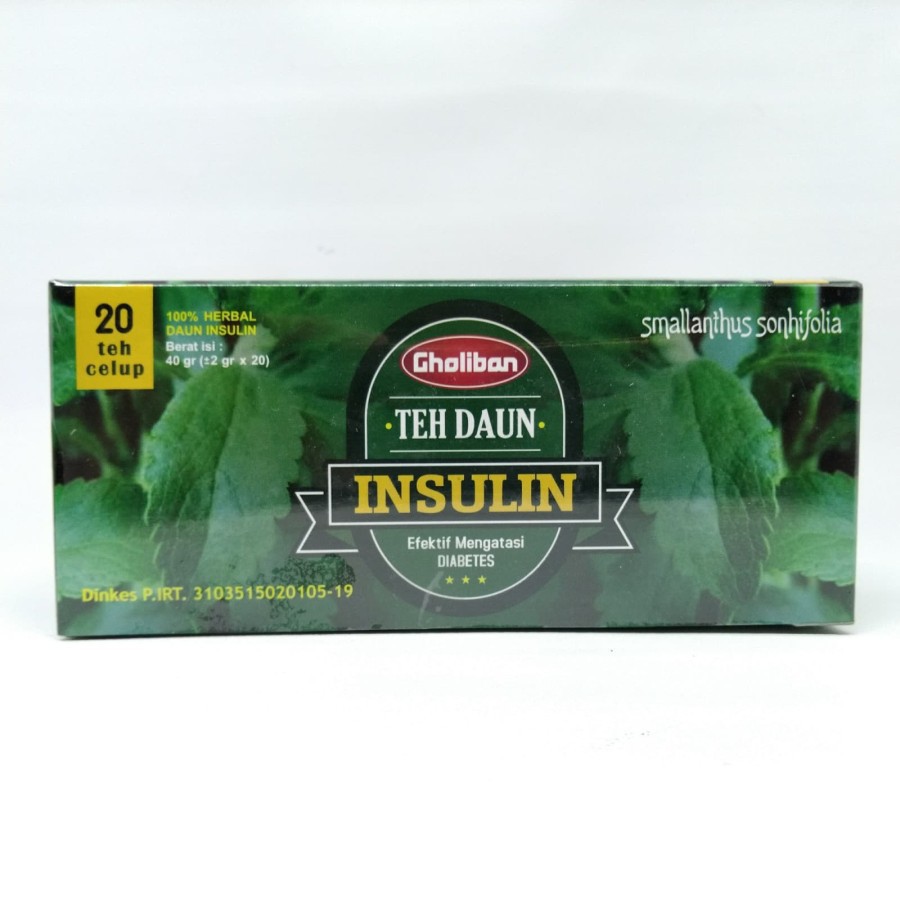 Teh CELUP Daun Insulin Untuk Diabetes Gholiban