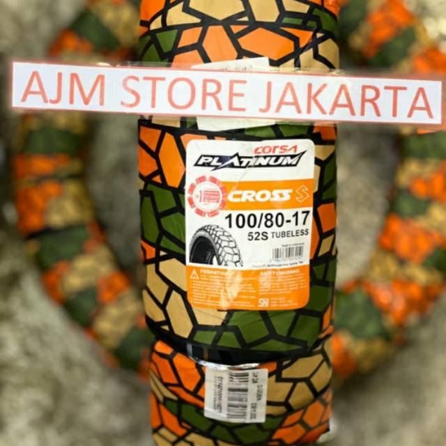 Corsa Cross S 100/80-17 Tubeless...